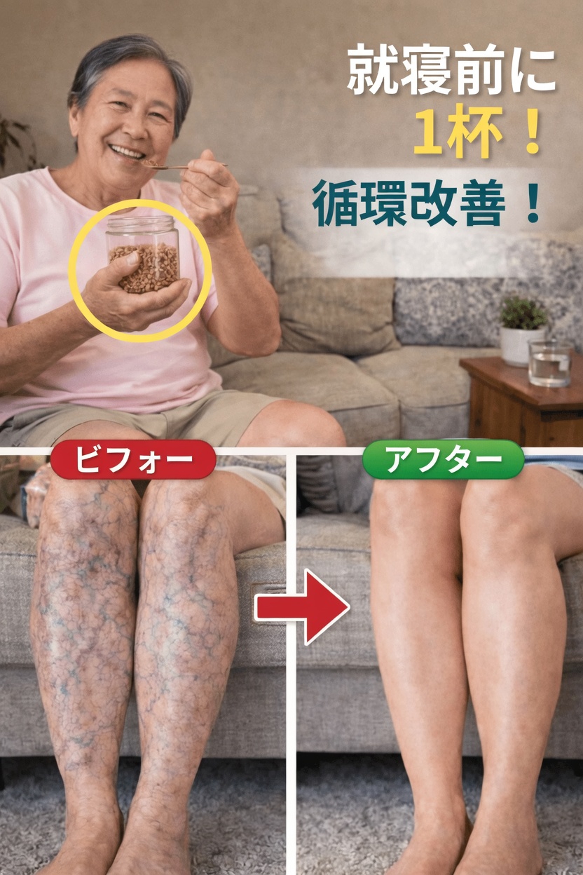 就寝前のスプーン1杯で本当に脚の血行をより良くサポートできるのでしょうか?