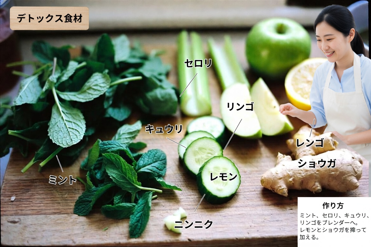 肝臓の健康をサポートし、毎日のエネルギーレベルを高める簡単な朝のグリーンドリンクレシピを発見しましょう