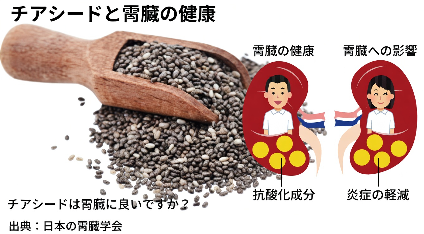 腎臓の健康サポートのためにチアシードを毎日スプーン1杯摂る際に知っておくべきこと