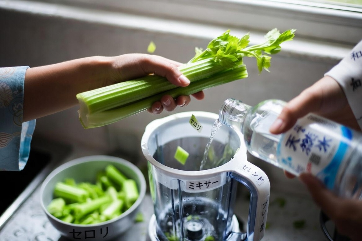 セロリジュース:より良い健康のために多くの人が試しているシンプルな毎日の習慣