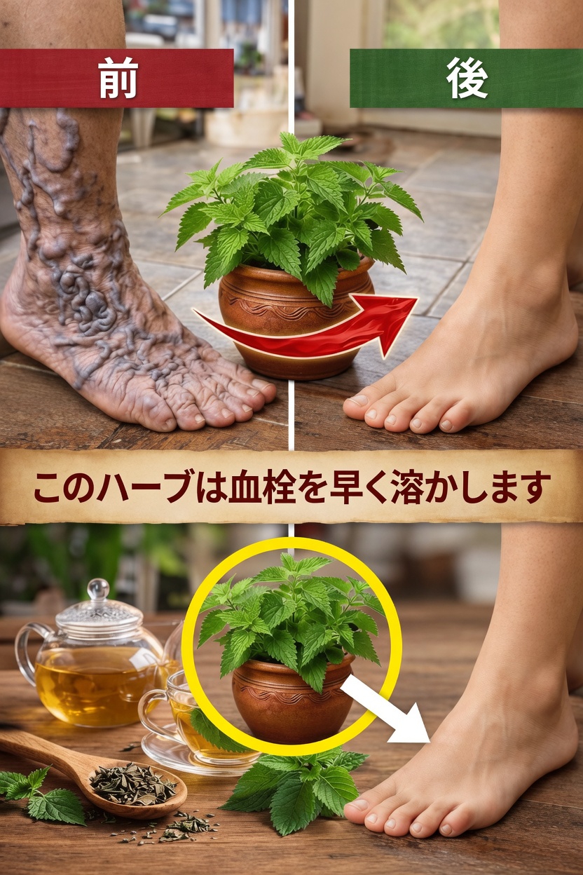 脚の健康的な血流をサポートする可能性のある最良の天然ハーブとは？