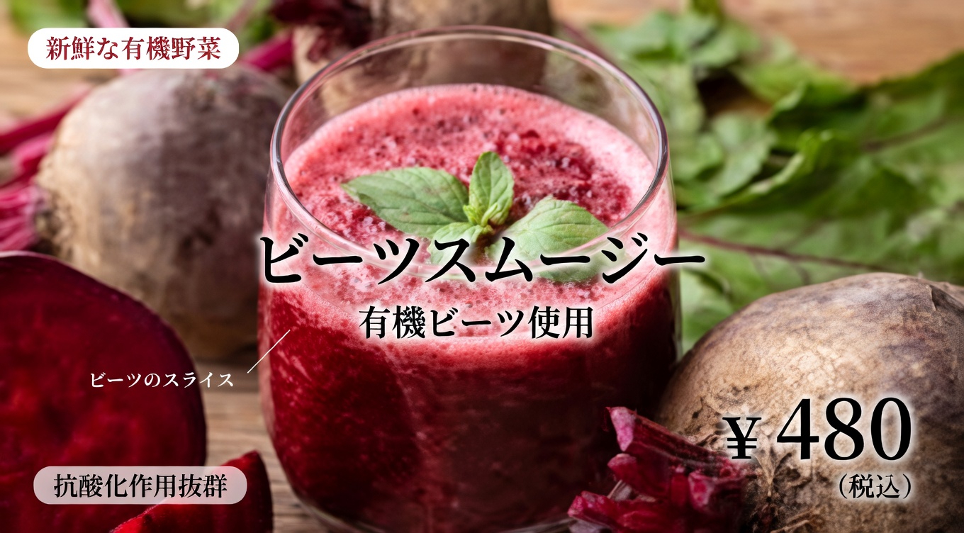 鮮やかなビーツジュースの作り方と朝の習慣に取り入れる方法