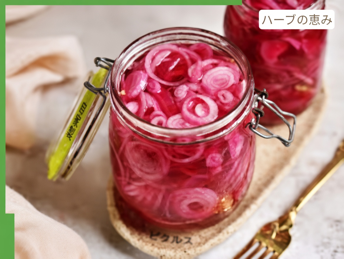 毎日の健康習慣に、赤玉ねぎを水に浸してみませんか？