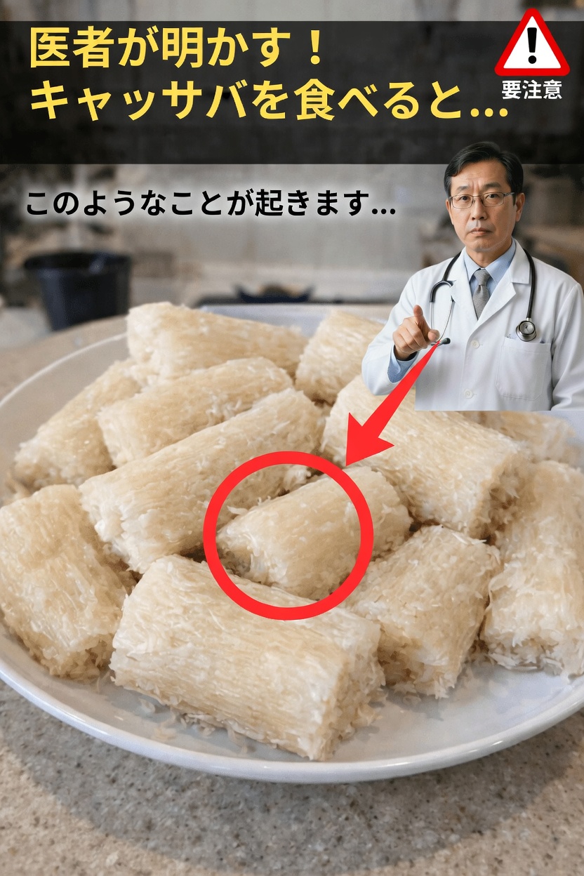 キャッサバを食べるとどうなる？その効能・リスク・安全な調理のコツ