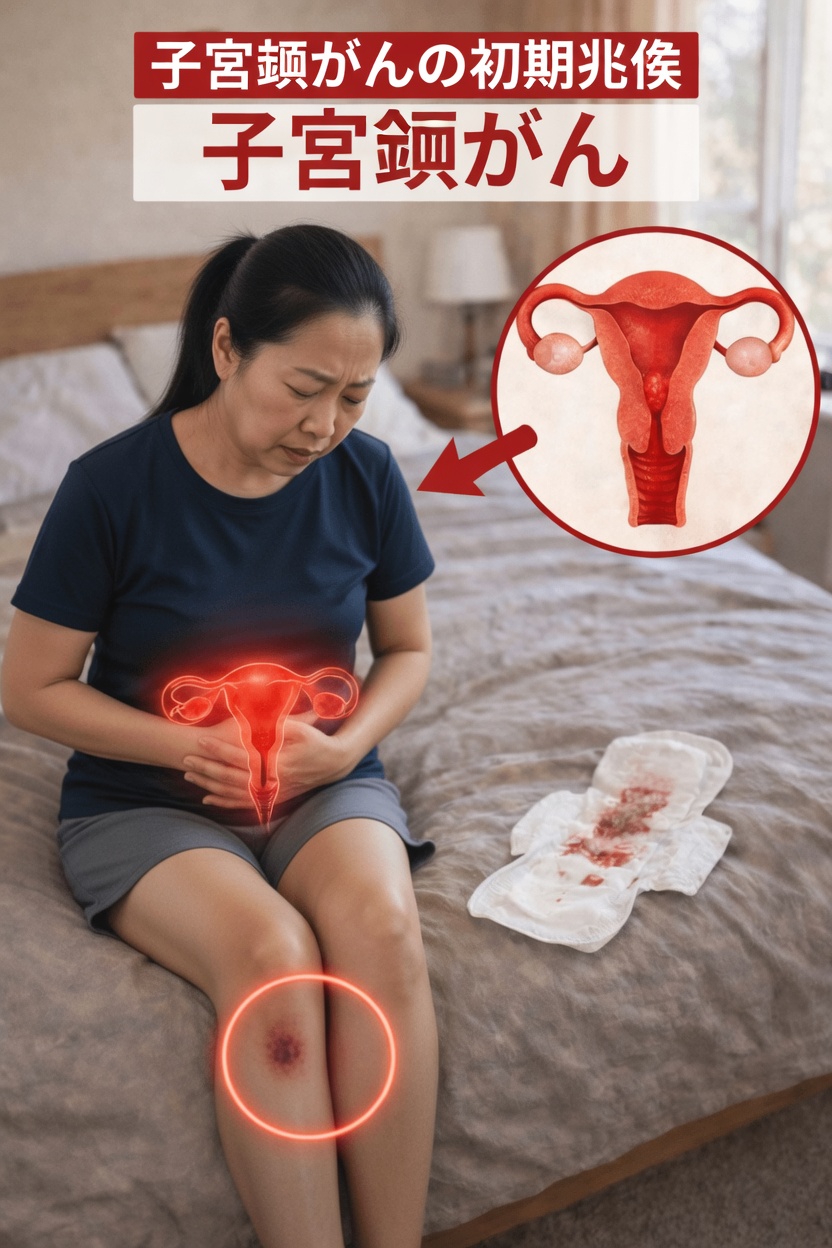 手遅れになるまで多くの女性が見過ごしてしまう子宮頸がんの初期警告サイン9選