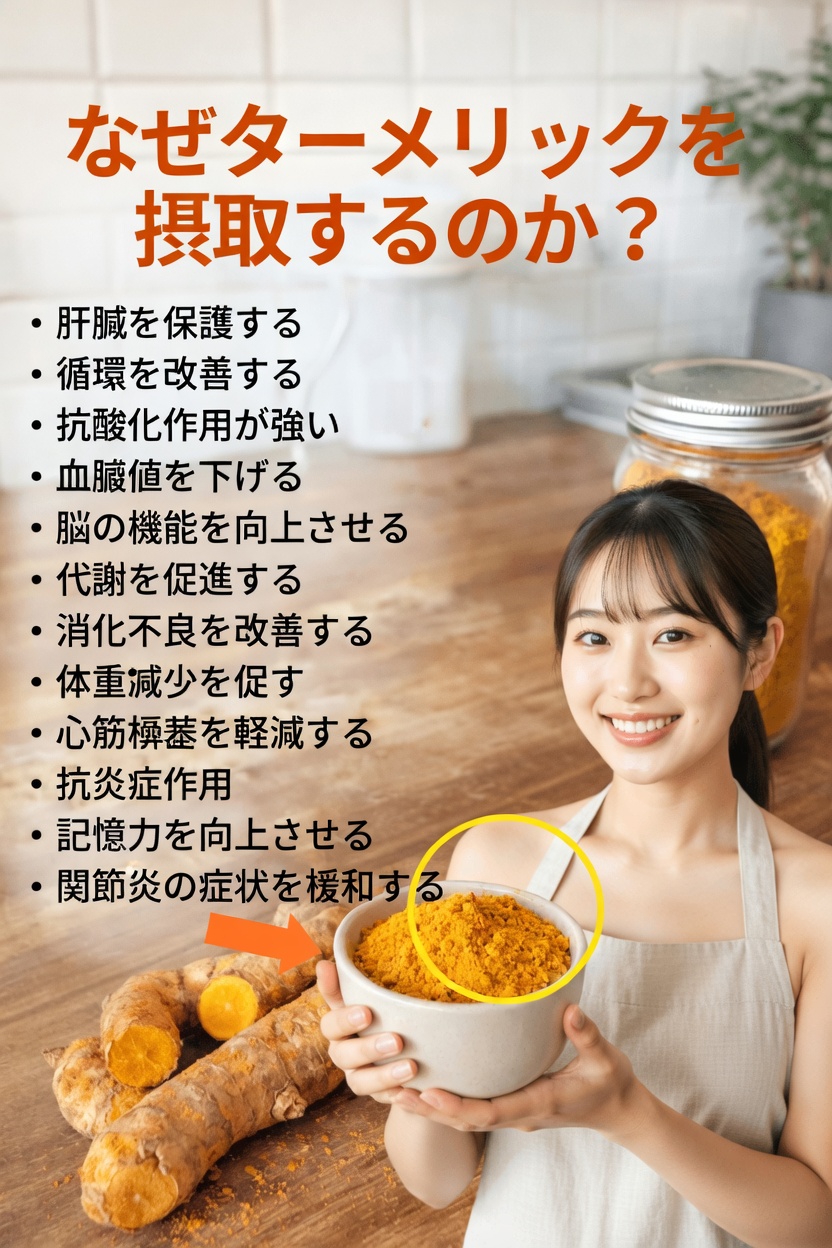 なぜ毎日の習慣にターメリックを取り入れるべきなのでしょうか？