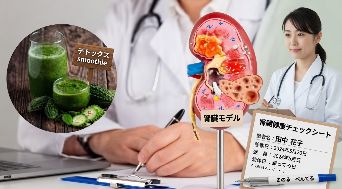 日々の習慣や選択を通じて腎臓の健康を自然にサポートする方法