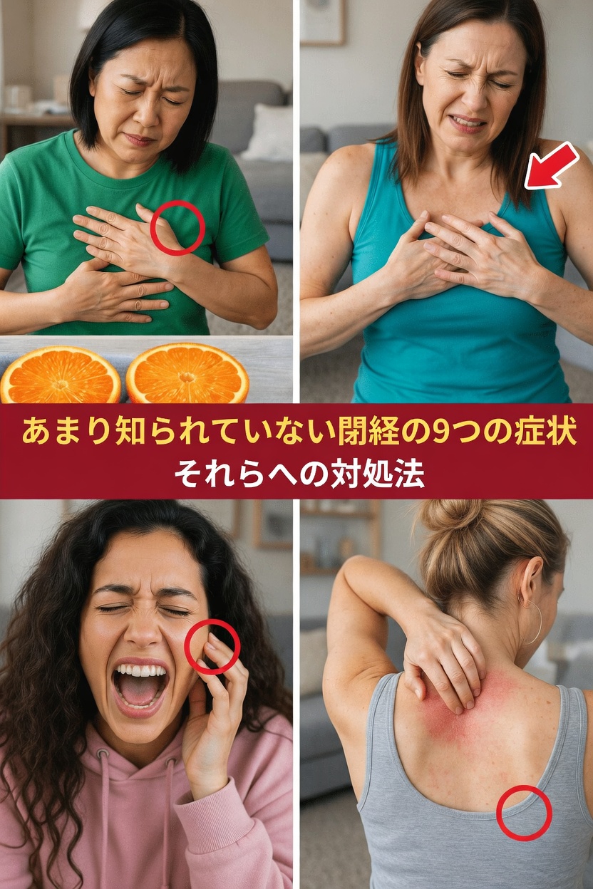 早期閉経の10のサインと、体をサポートするための簡単な習慣