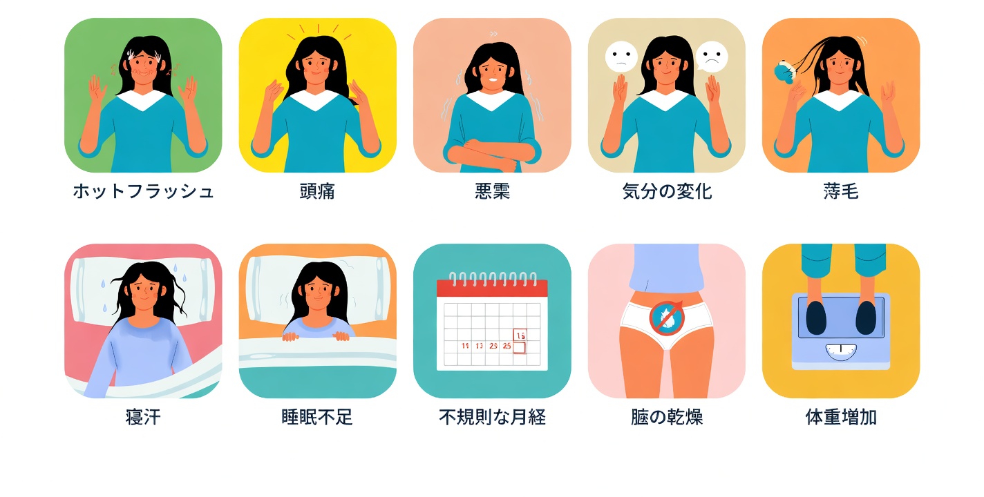 早期閉経の10のサインと、体をサポートするための簡単な習慣