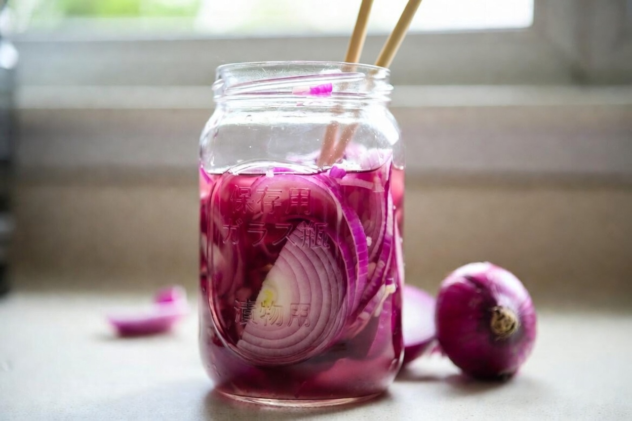 毎日の健康のためのシンプルな赤玉ねぎのピクルスレシピを探る