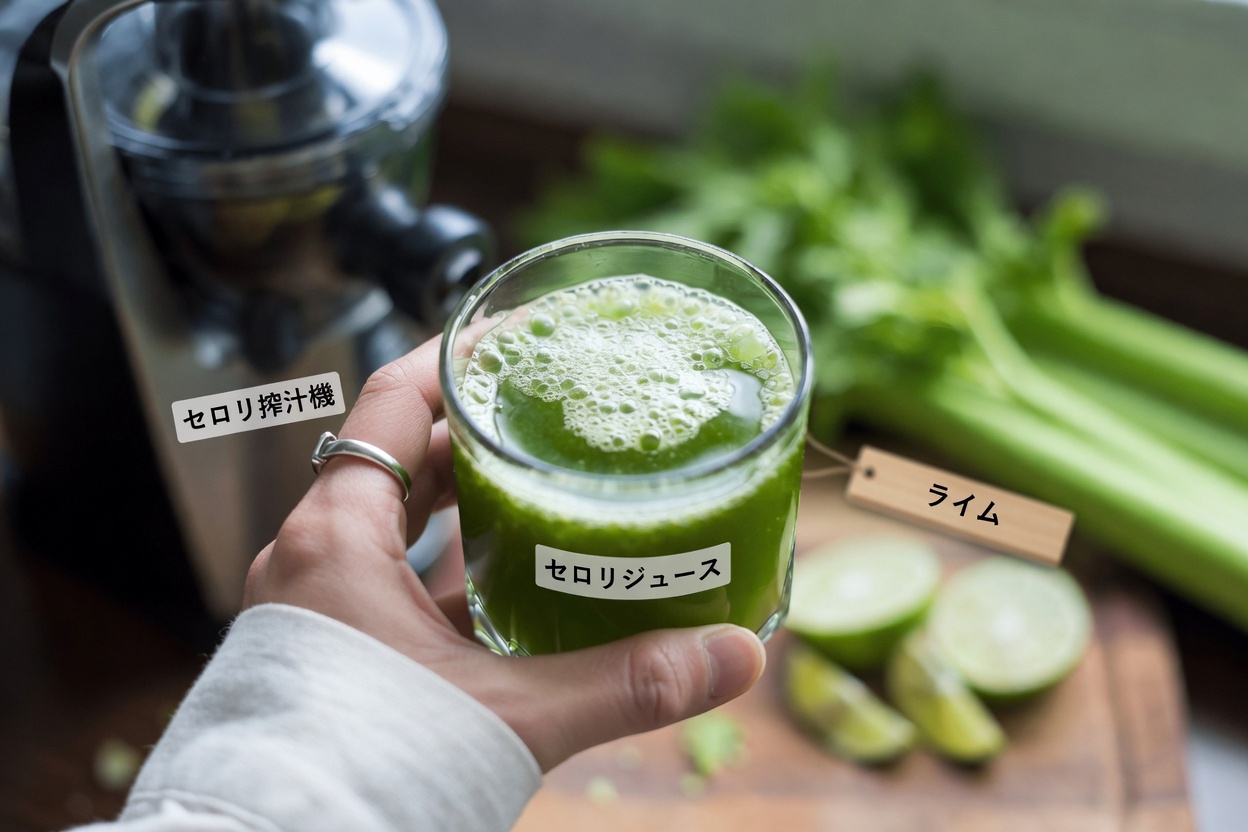 セロリジュースは本当にそんなにすごいのか？ この人気のグリーンドリンクについて科学が示すこと