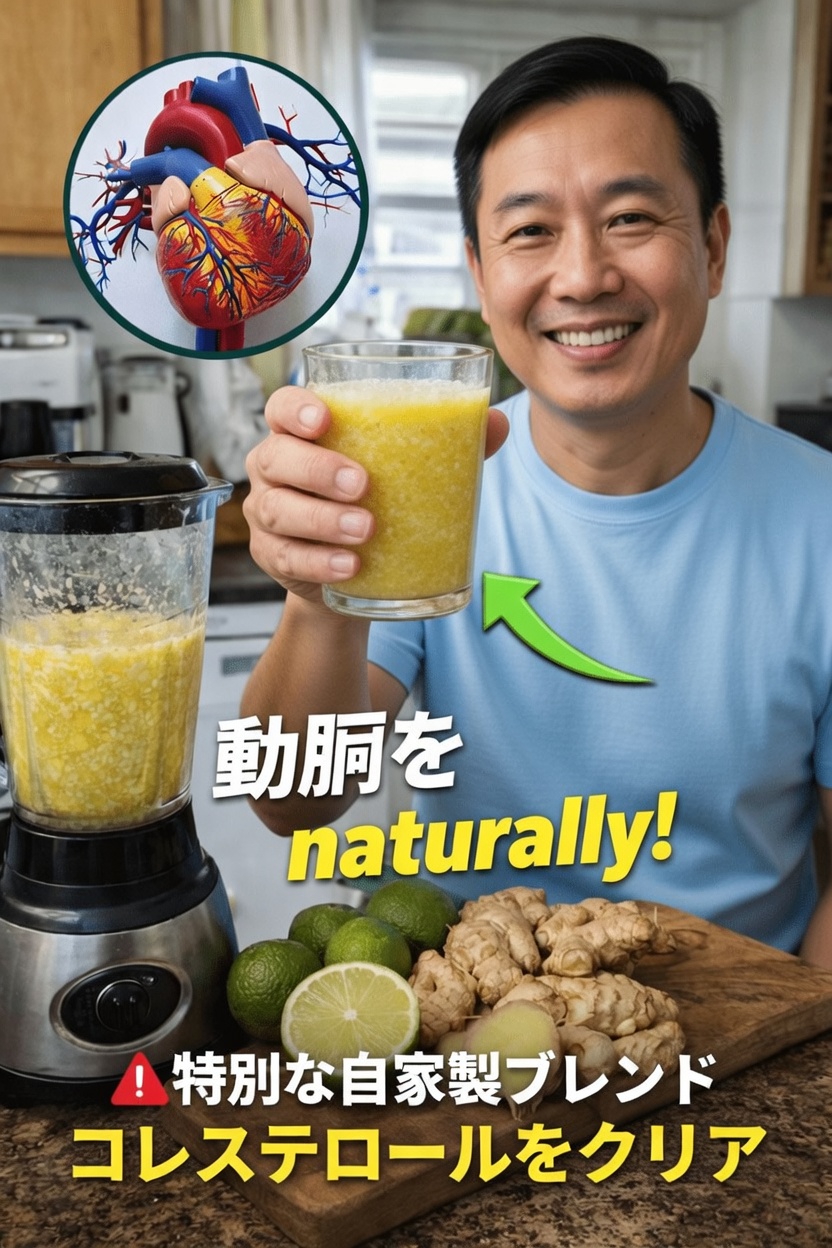 毎日の心臓の健康と活力をサポートする、このシンプルな自家製ドリンクを試してみましたか？