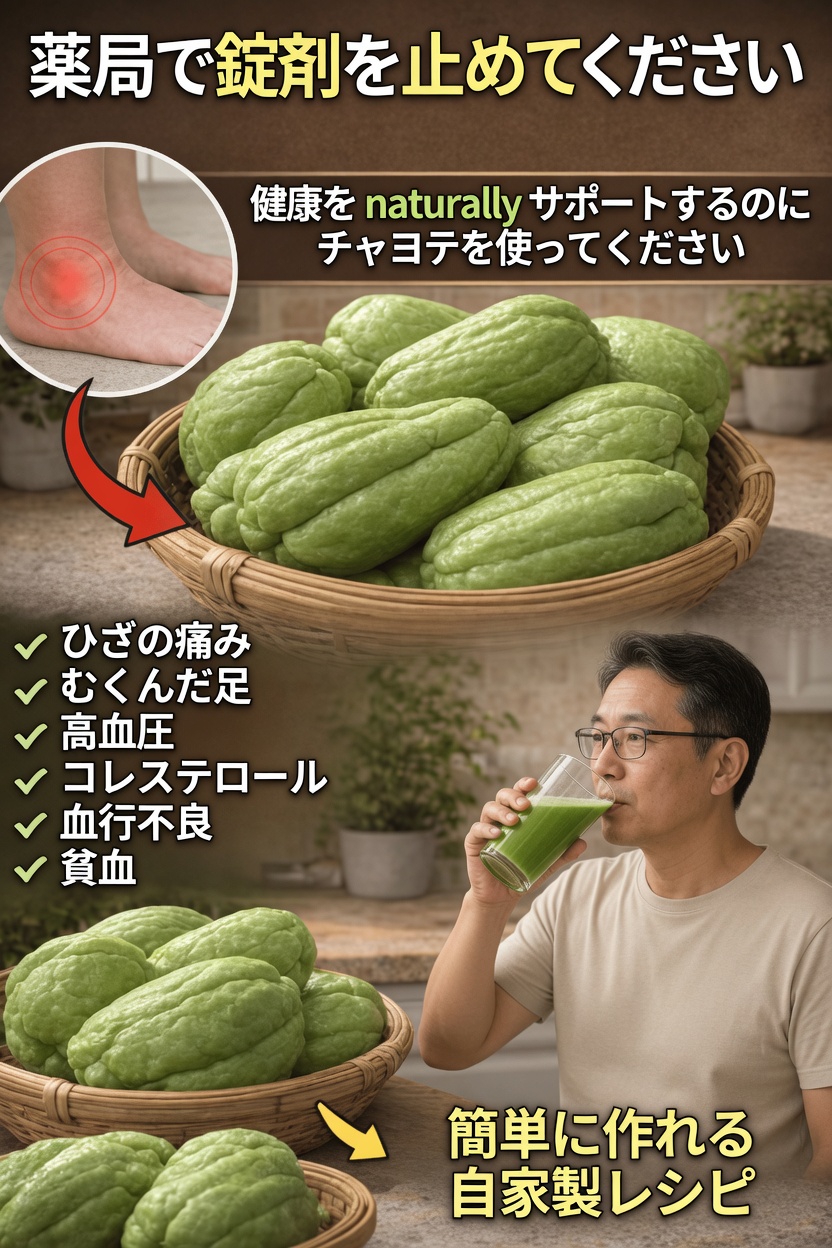 ハヤトウリ：この万能野菜の魅力と、健康習慣に手軽に取り入れる方法を紹介