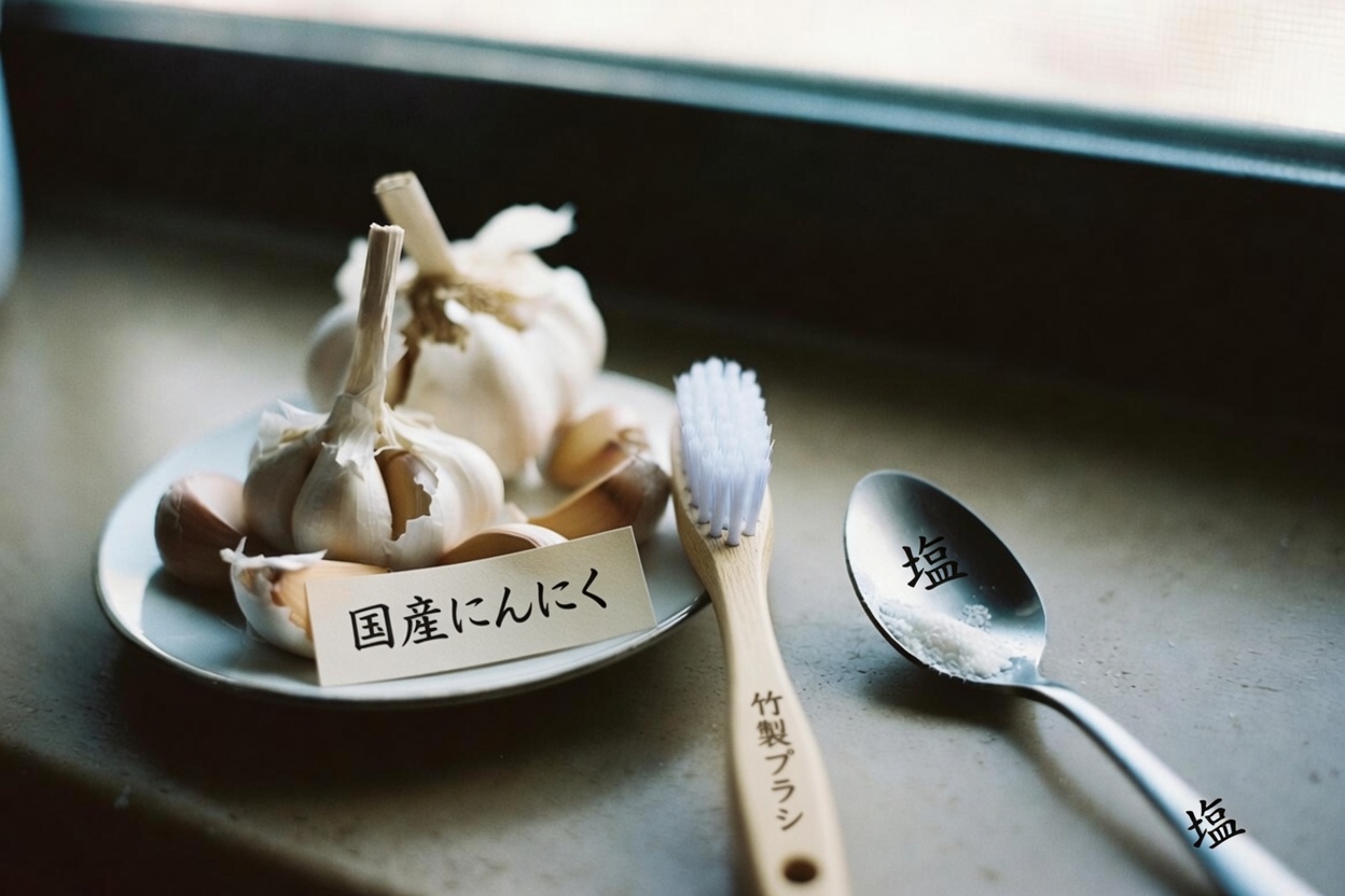 ニンニクは本当に歯を白くし、より輝く笑顔をサポートできるのか？