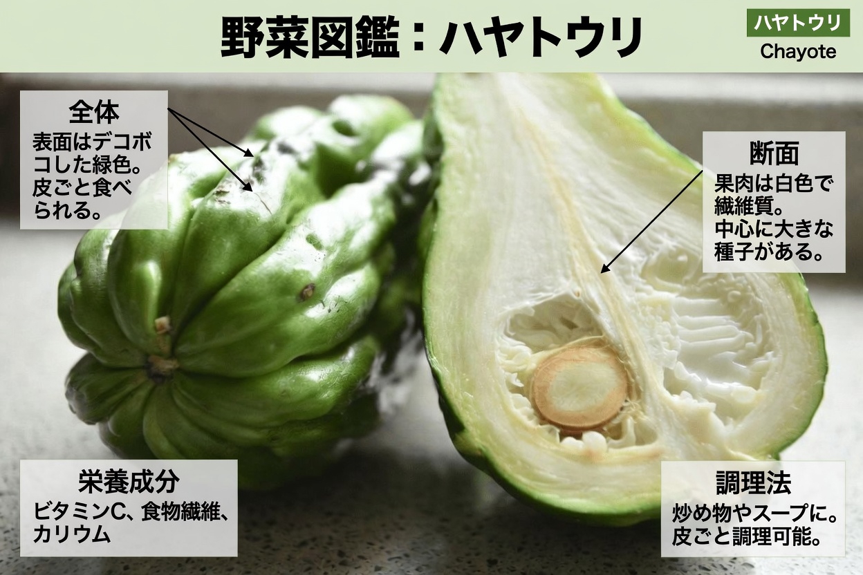 全体的な健康目標を支えるために、ハヤトウリを毎日の食事に取り入れる実践的な方法