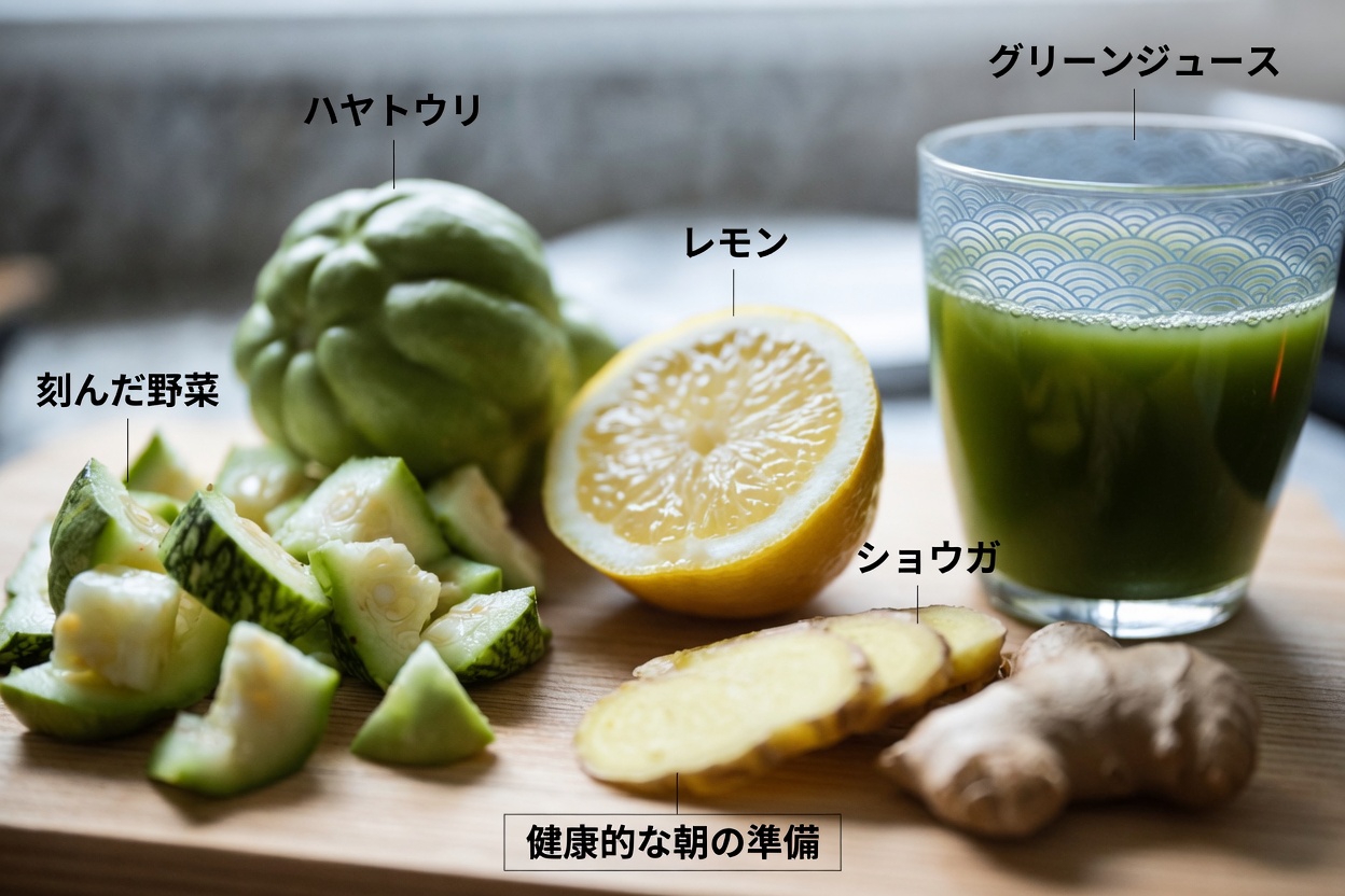 全体的な健康目標を支えるために、ハヤトウリを毎日の食事に取り入れる実践的な方法