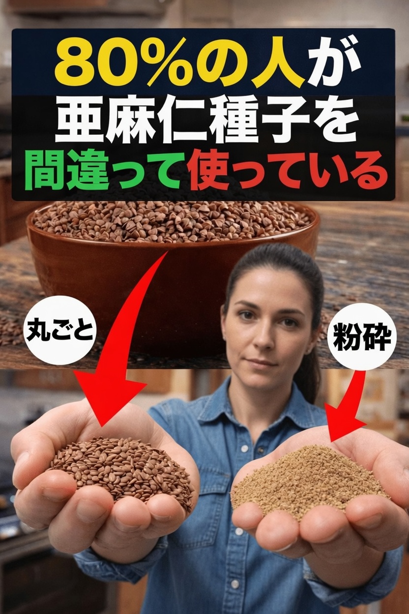 ほとんどの人がフラックスシードの効果を得られない理由(そしてそれを簡単に改善する方法)