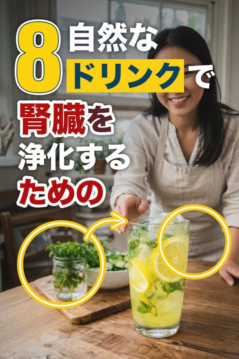 毎日の腎臓の健康をサポートする、爽やかな天然ドリンク8選を発見しましょう