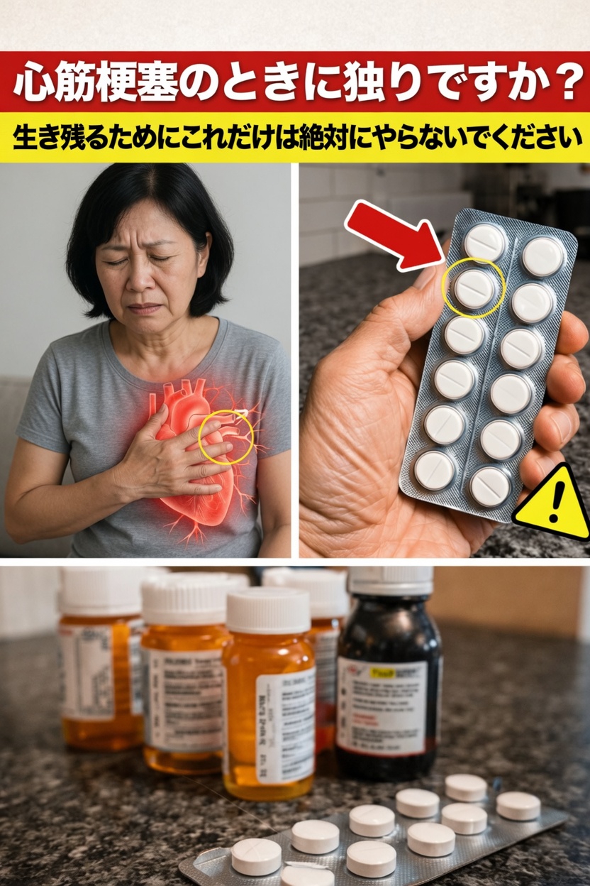 60歳を過ぎて一人で心臓発作に襲われたときに生き延びる方法 ― すべての高齢者が知っておくべき命を救う7つのヒント