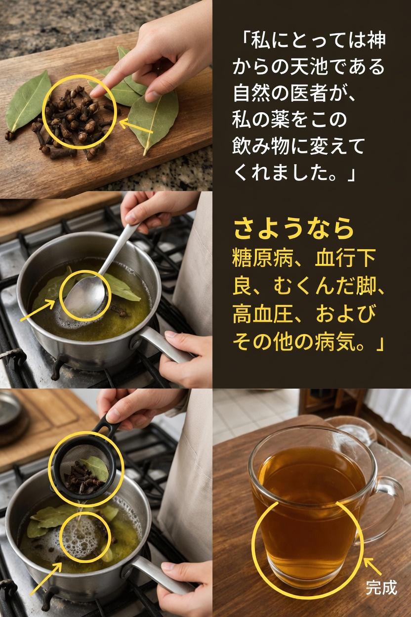 毎日の健康のために、この簡単な月桂樹の葉とクローブのドリンクを試してみましたか？