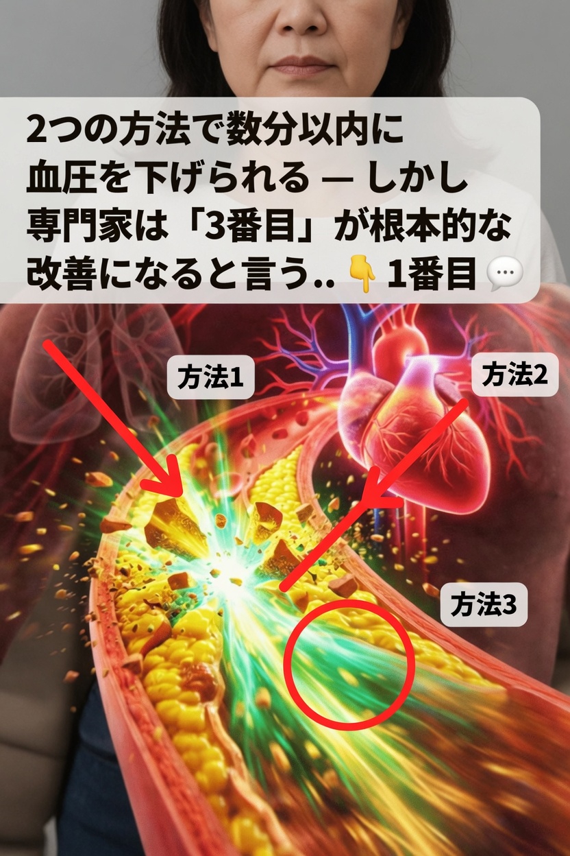 自然に健康的な血圧をサポートする方法：知っておきたい3つのシンプルな方法