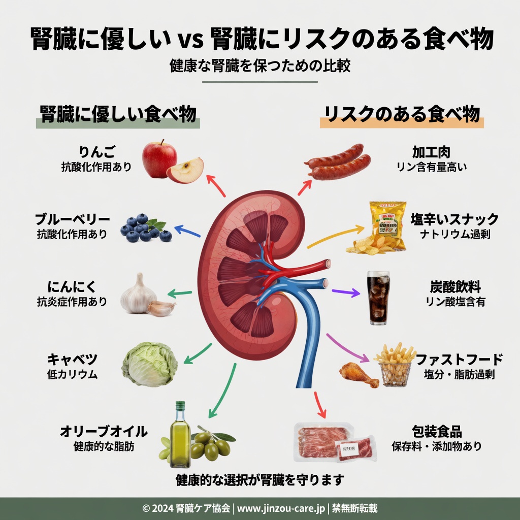 腎臓の健康を支える安全な脂肪4選と、食事で注意したい危険な脂肪4選