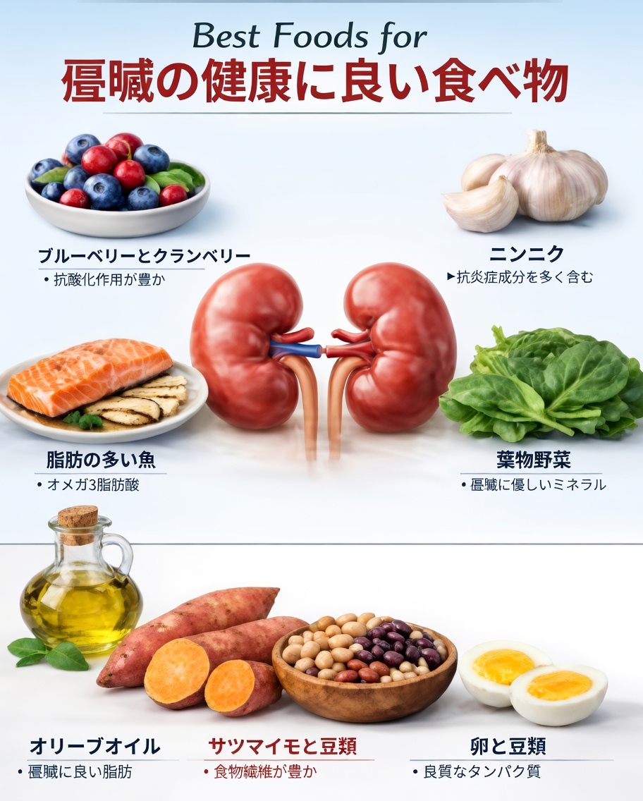 腎臓の健康を支える安全な脂肪4選と、食事で注意したい危険な脂肪4選