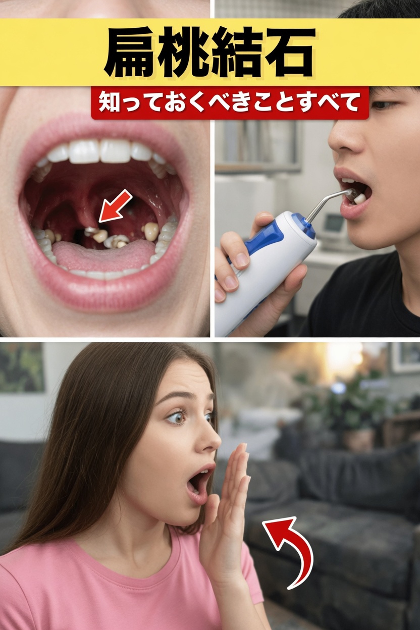 膿栓（臭い玉）：知っておくべきことすべて