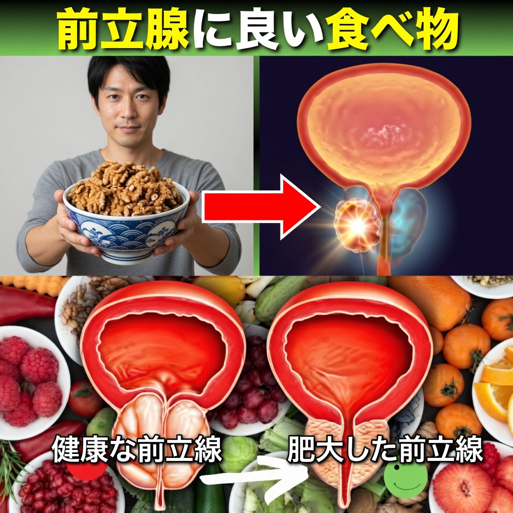 毎日の食べ物で前立腺と尿路の健康をやさしく支えるシンプルな方法を発見しましょう