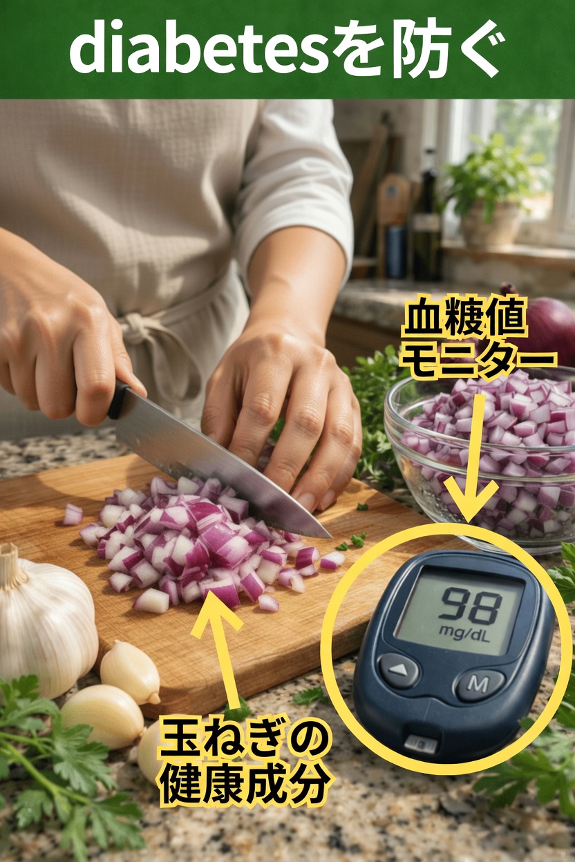 赤玉ねぎは健康的な血糖値の維持をどうサポートするの？キッチンで手軽に試せる習慣をチェック