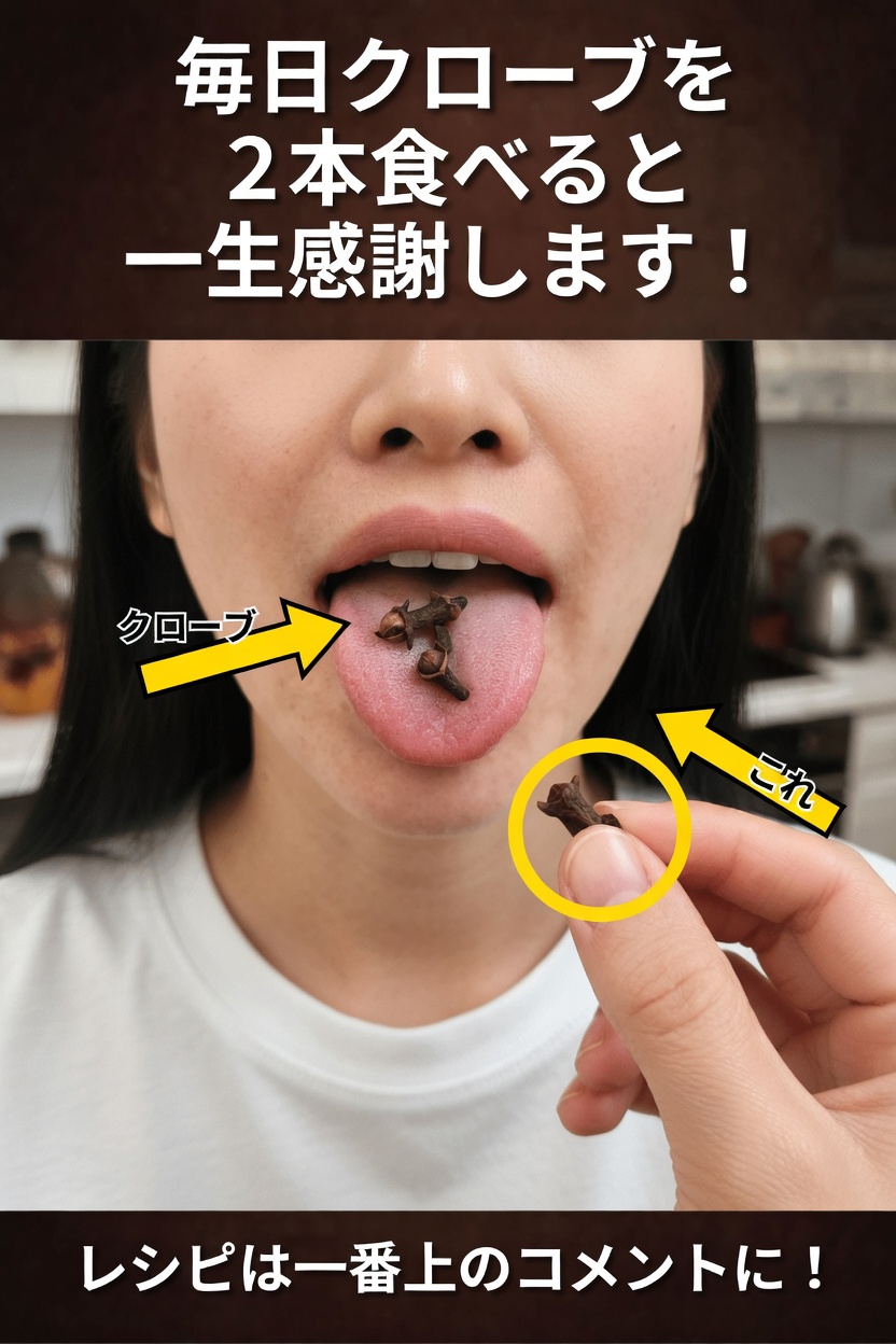 毎日の習慣にたった2粒のクローブを加えると何が起こるのか、考えたことはありますか？