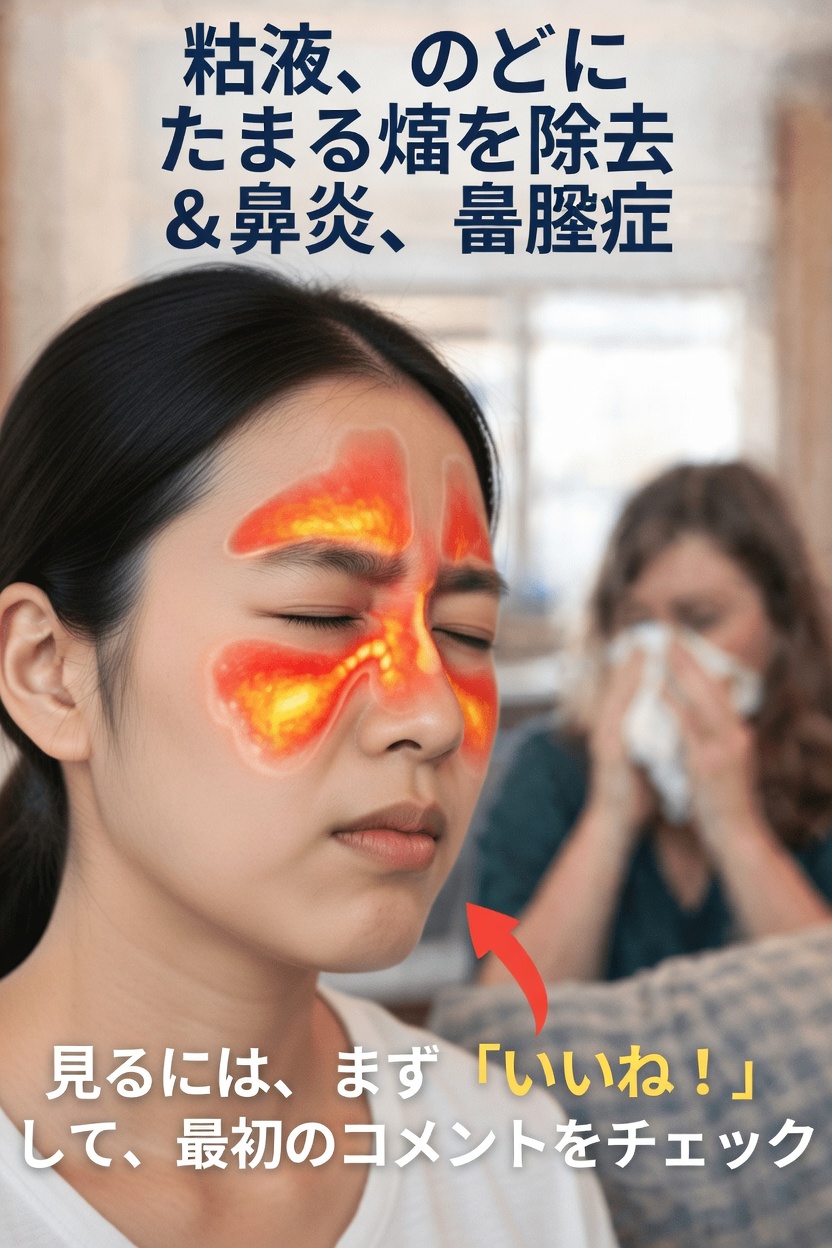 なぜ粘液がたまるのか、そして日々の習慣がどのように関係しているのか