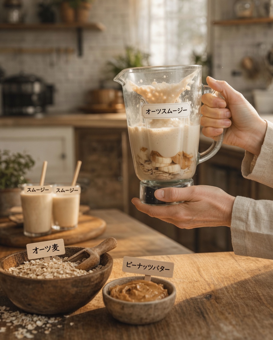 シンプルな朝のスムージー習慣が50代以降のエネルギーと健康を支える方法