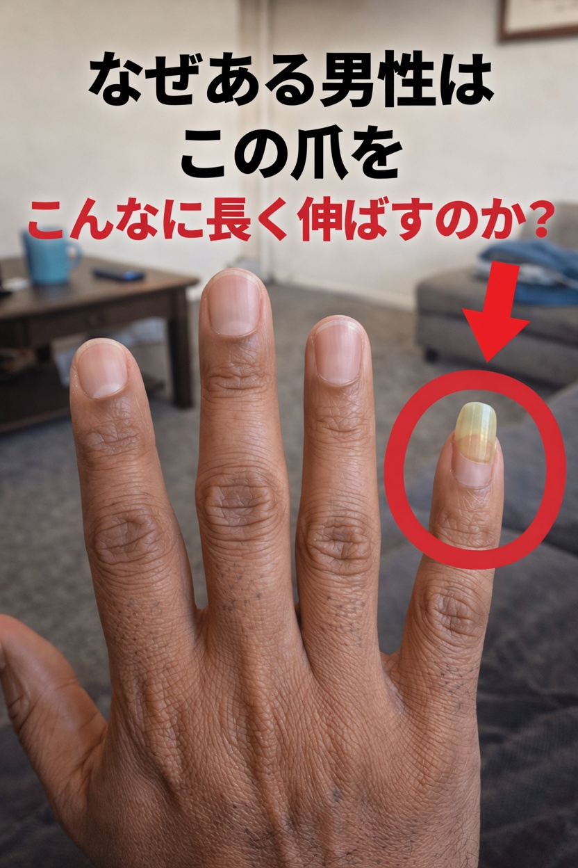 なぜ小指の爪を長く伸ばす男性がいるのか？ よくある理由や習慣を探る