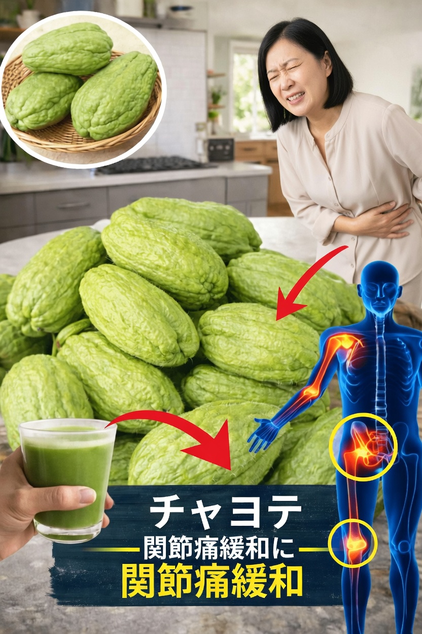 ハヤトウリ：この身近な野菜は関節の快適さと毎日の健康をサポートできる？