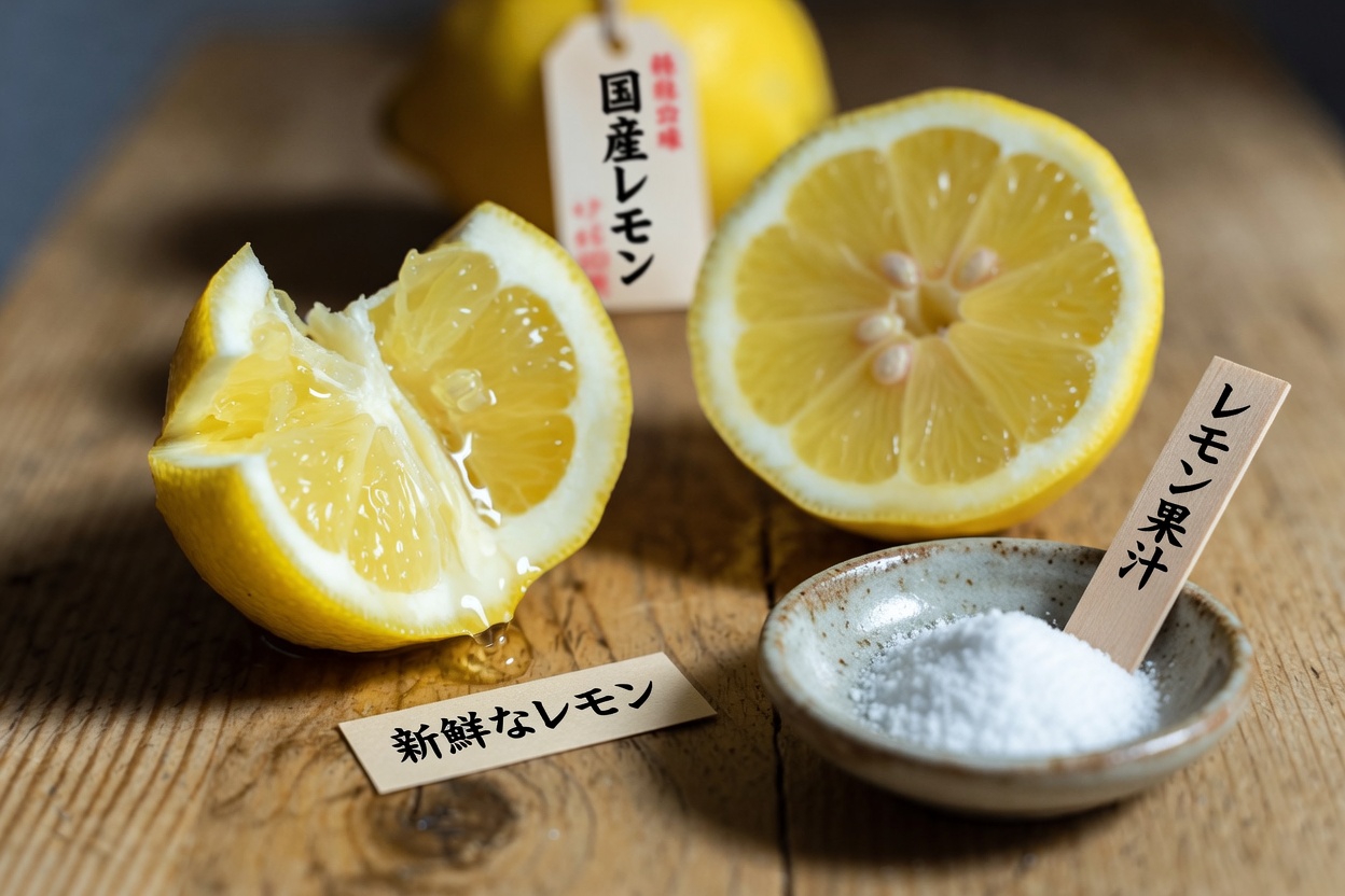 重曹とレモン水：混ぜると実際に何が起こるのか？