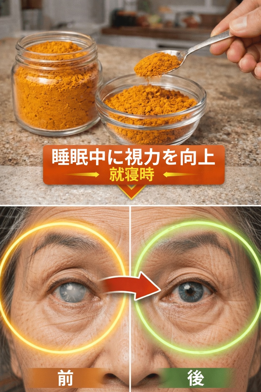 なぜ60歳以上の人々が視力サポートのために就寝前の習慣にウコンを取り入れているのかを知りましょう