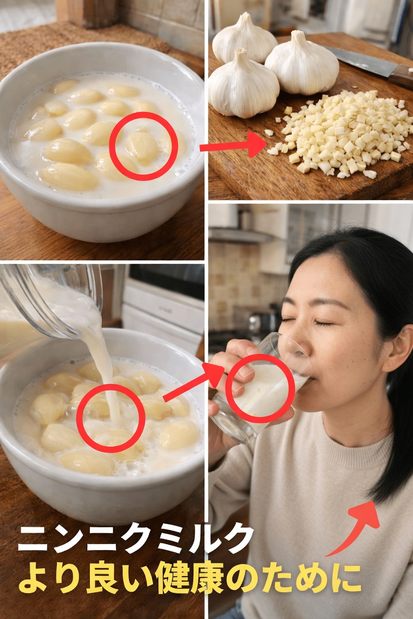 ニンニクを牛乳で煮たことはありますか?このシンプルな習慣に驚くかもしれません