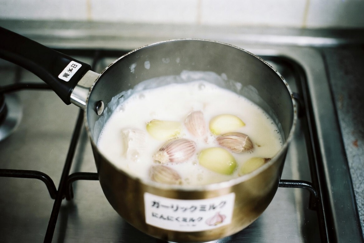 ニンニクを牛乳で煮たことはありますか?このシンプルな習慣に驚くかもしれません