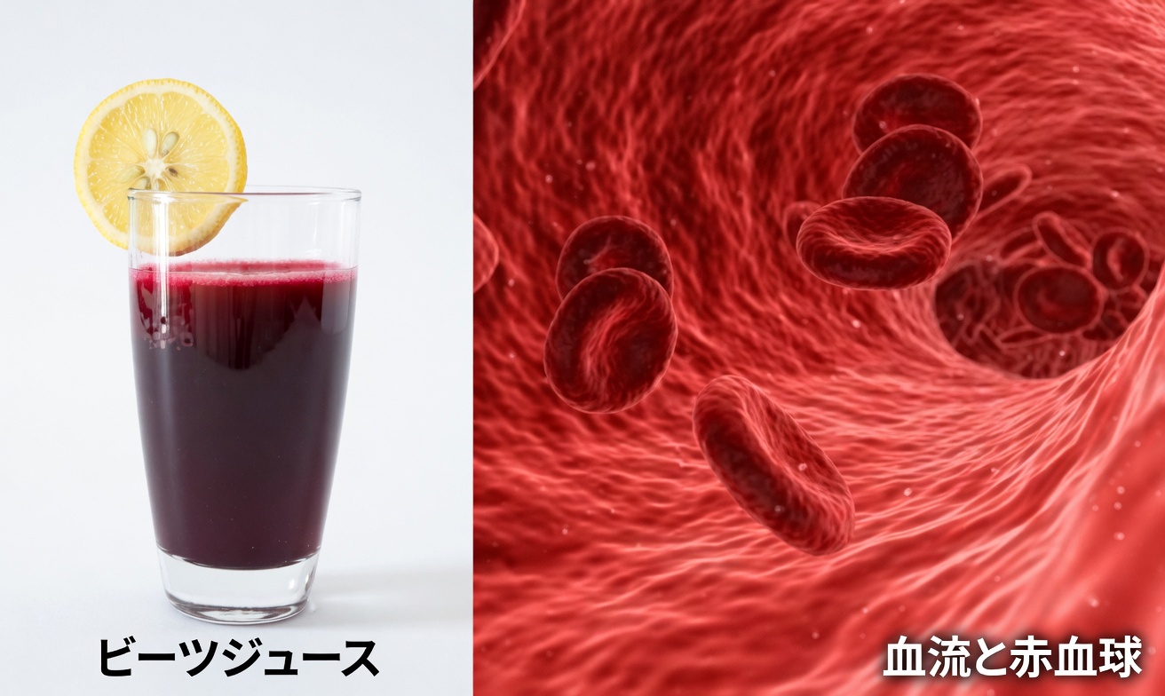 脚の重だるさ、疲労感、しびれに:血行をサポートする簡単な毎日の習慣とビーツドリンクのレシピを紹介