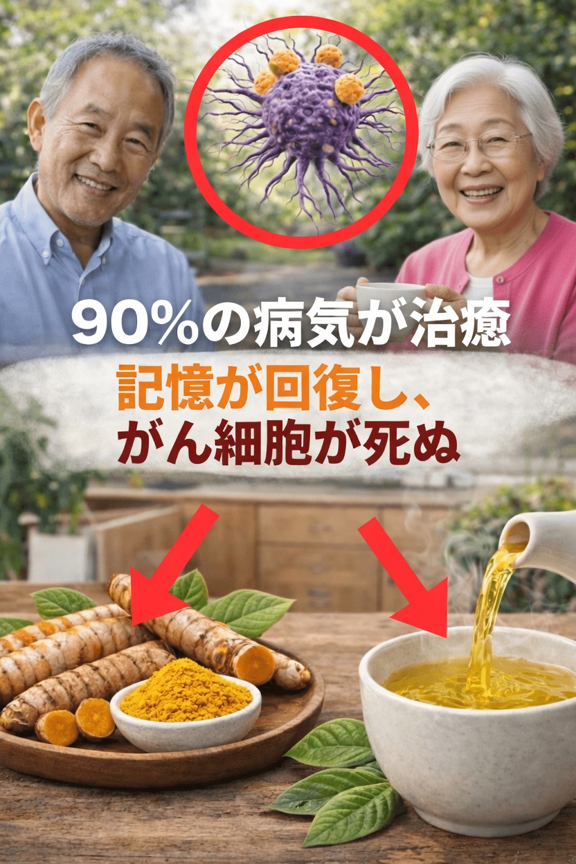 60歳を過ぎたら毎日のターメリックドリンク?毎日の健康習慣として知っておきたいシンプルな習慣