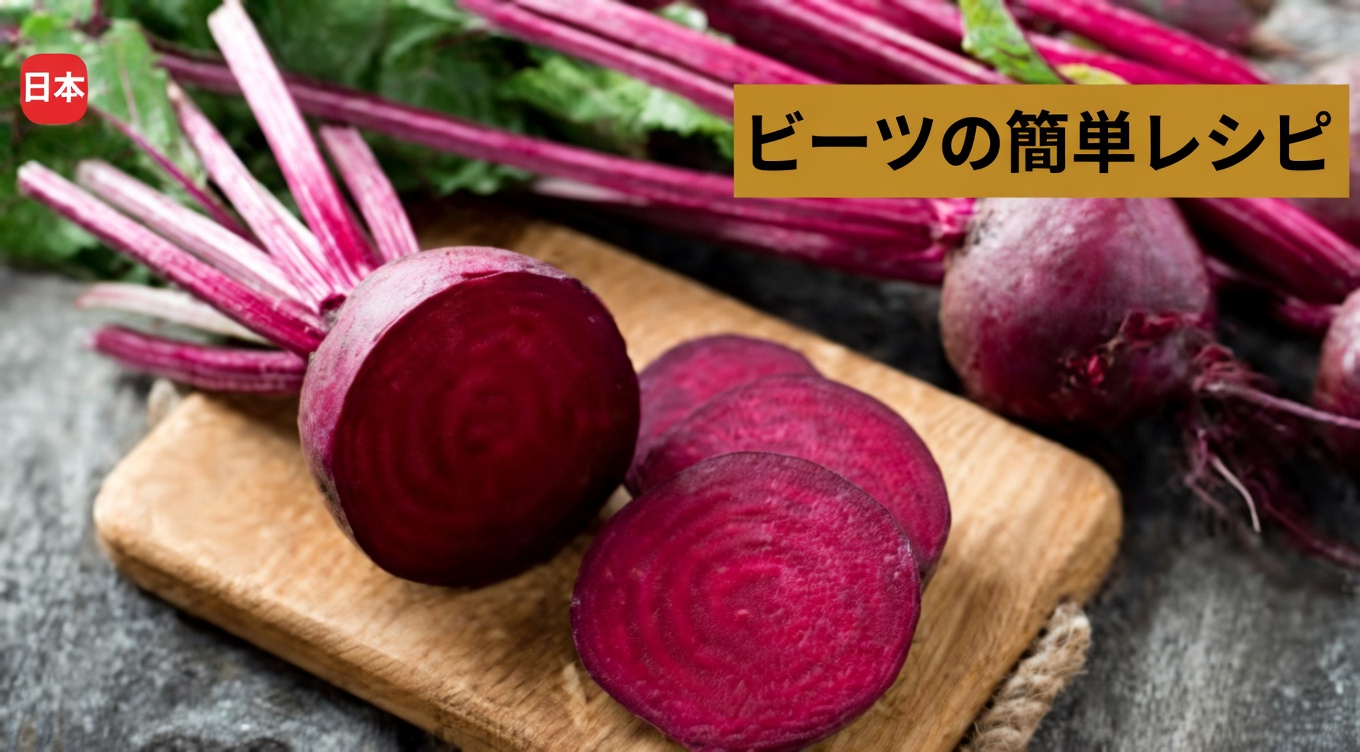 自然に目の健康をサポートする可能性がある、シンプルなビーツレシピの作り方