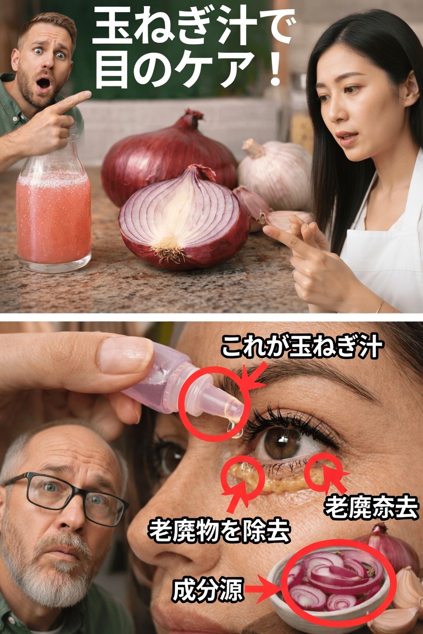 目にタマネギ汁？この身近な食材は視力の健康をサポートできるのか？