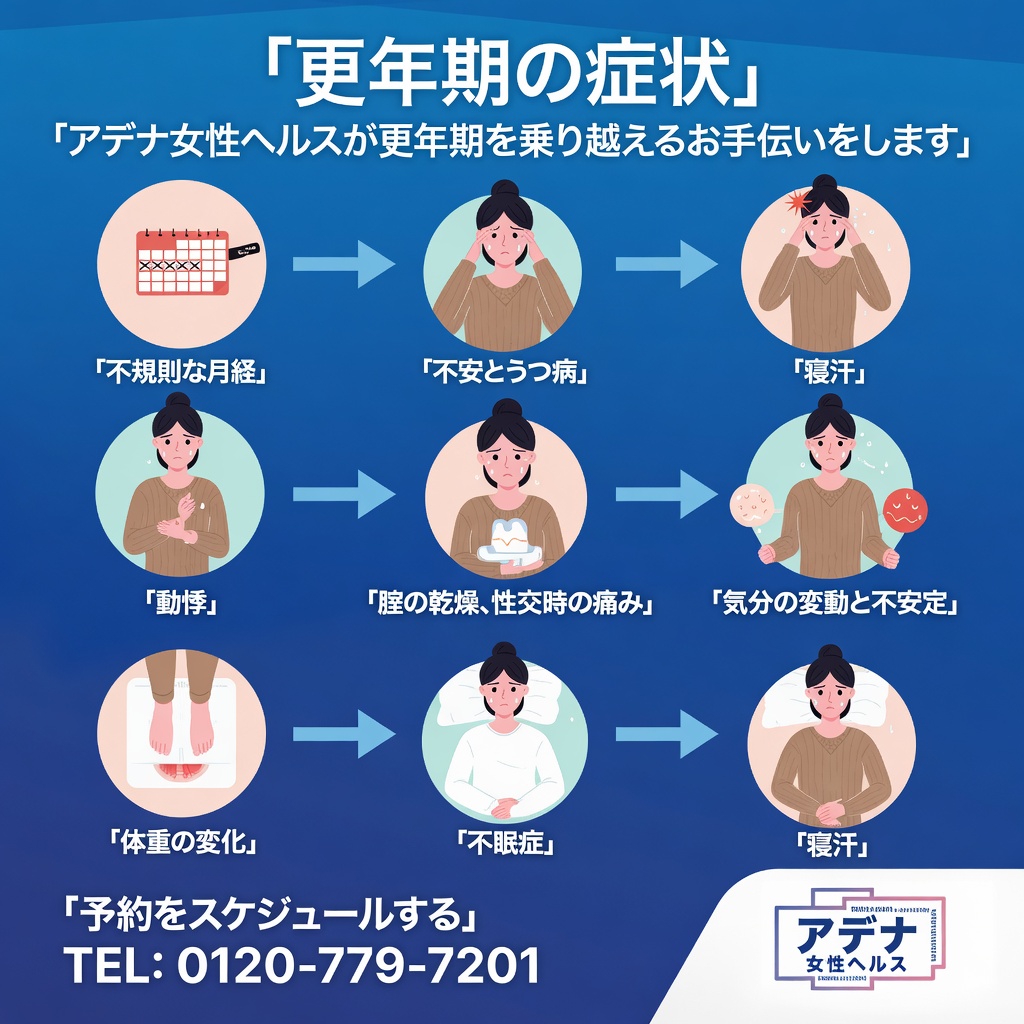 多くの女性が見落としがちな、更年期のあまり知られていない9つの症状と、毎日できる簡単な対策習慣