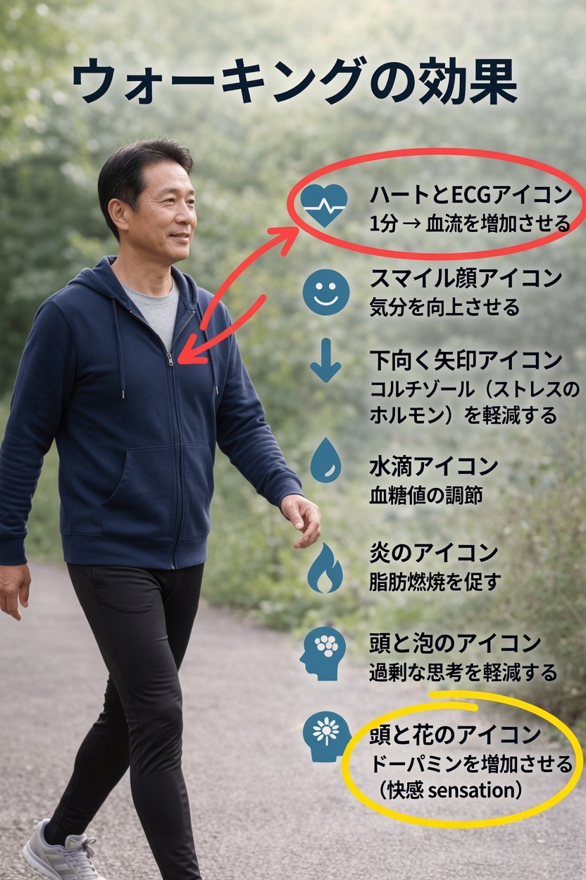 1日たった10分歩くだけで、エネルギーや気分、全体的な健康状態を高める方法