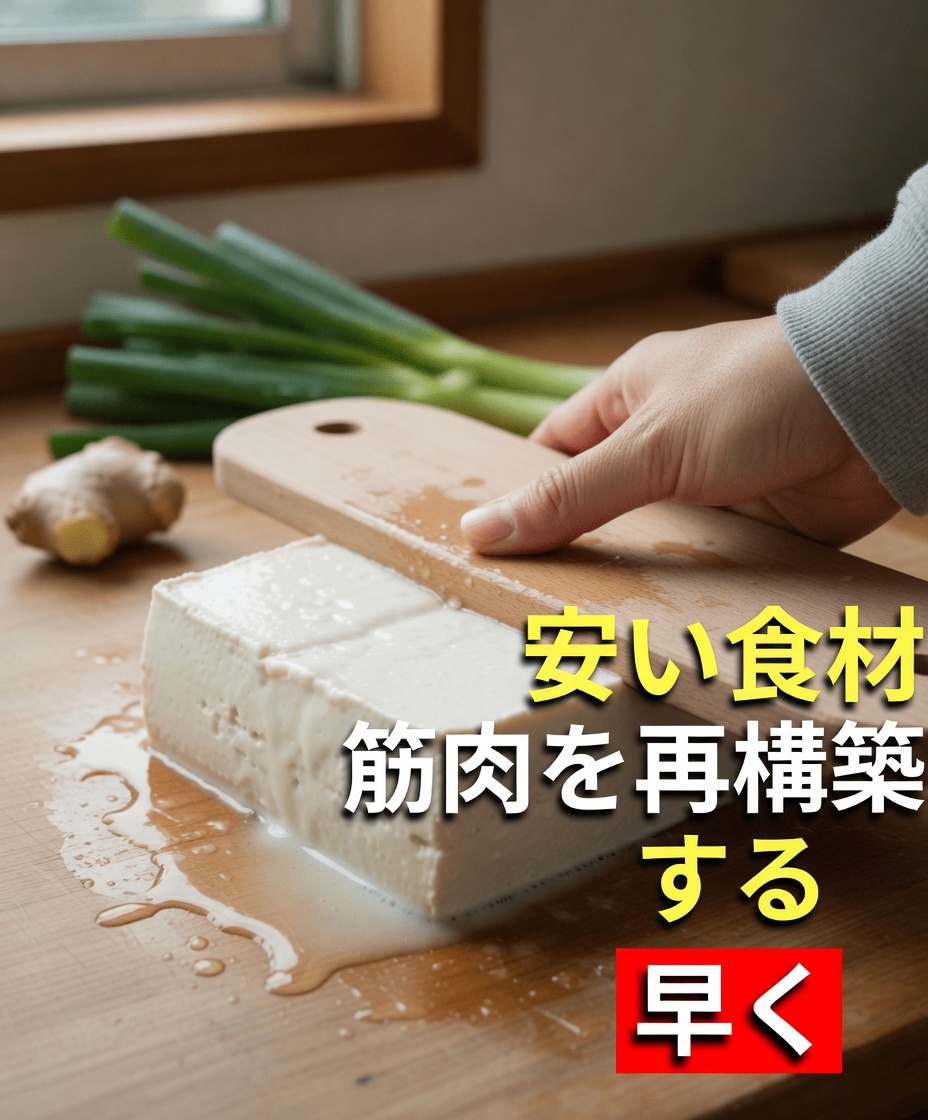 日本人のように食べる：60歳以降の筋肉の健康を支える、安くて高たんぱくな食品7選
