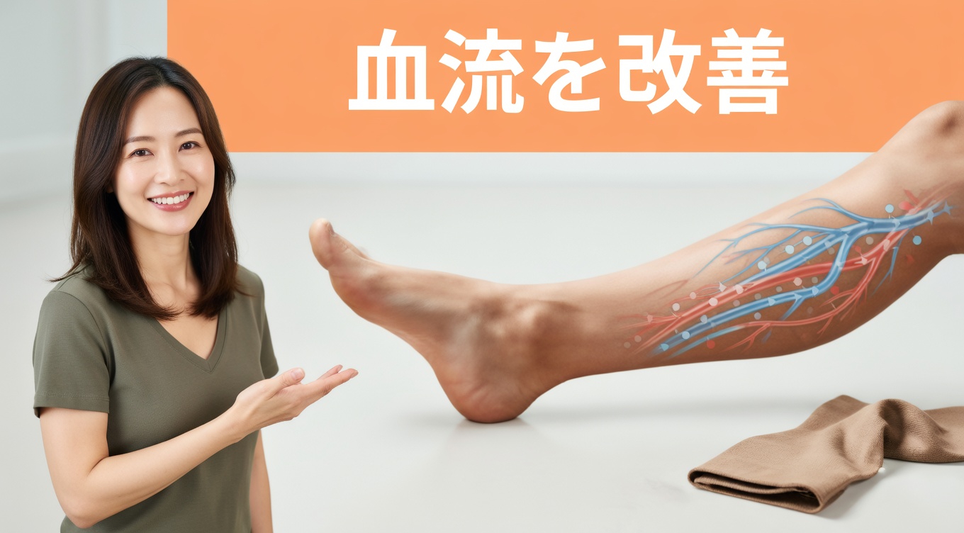 高齢者が脚と足の健康的な血行をサポートするために取り入れている簡単な就寝前の習慣