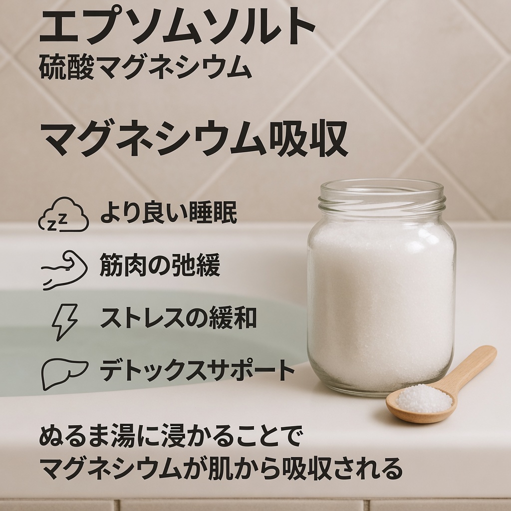 マグネシウム豊富なエプソムソルト習慣：このシンプルな朝の習慣は、毎日の健康をサポートしてくれるのでしょうか？