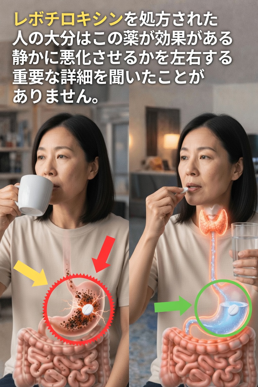 レボチロキシンを服用していても多くの人がなお苦しむ理由――そして医師がめったに説明しないこと