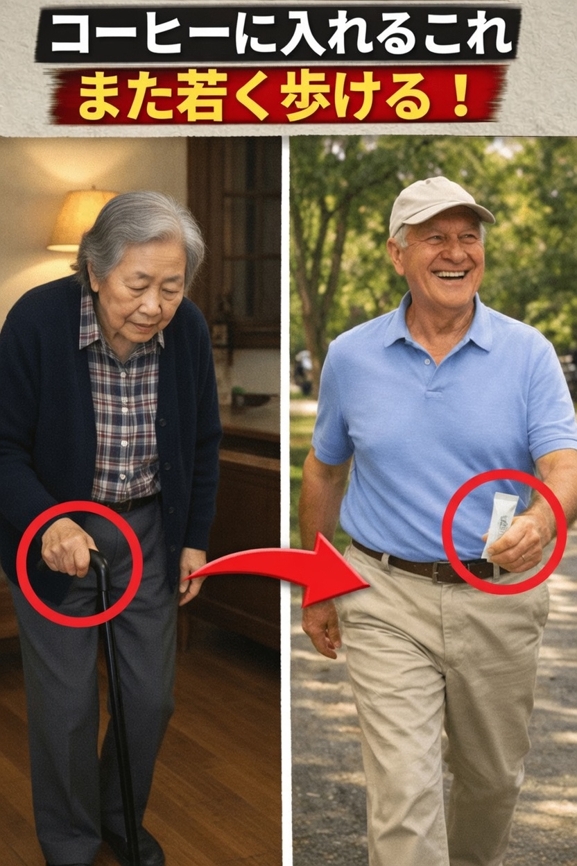 この3つの毎日飲めるお茶は、60歳以上の大人が筋肉の快適さと安定した歩行を支えるための簡単な方法なのでしょうか？